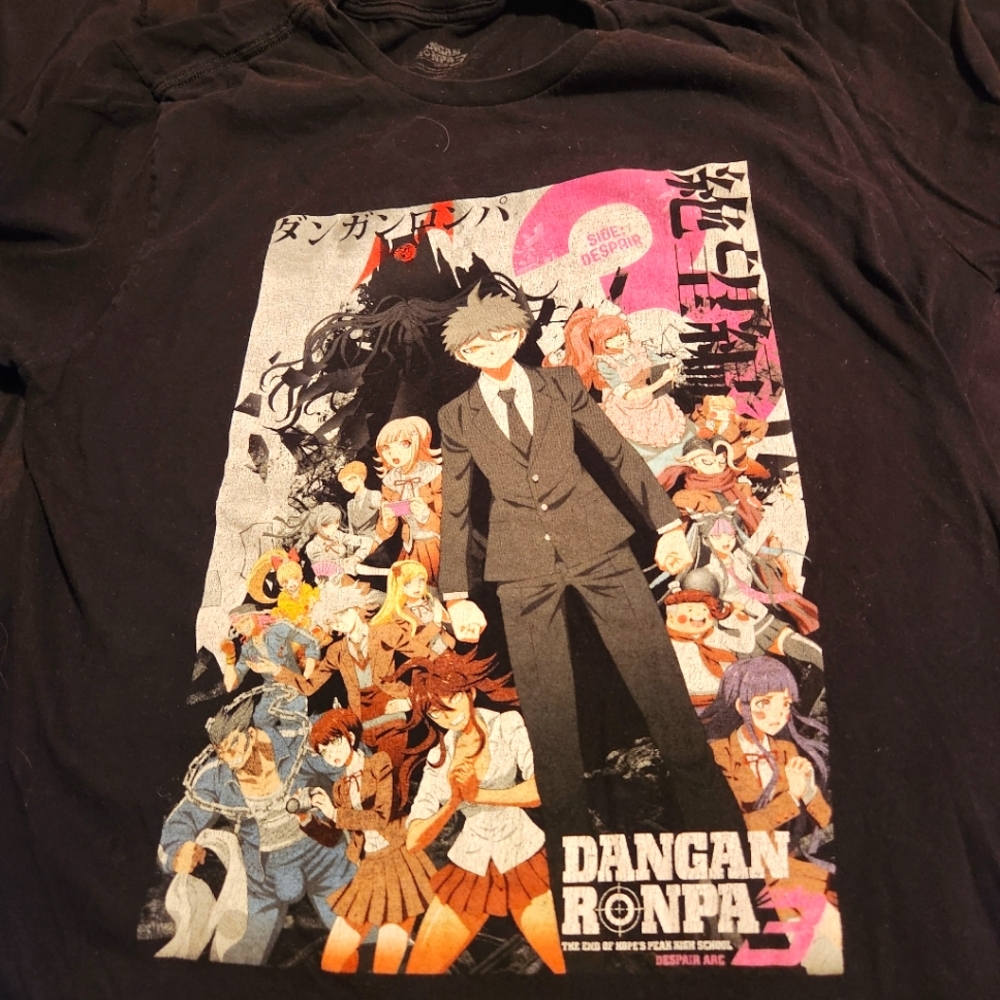 Dangan Ronpa shirt-Large